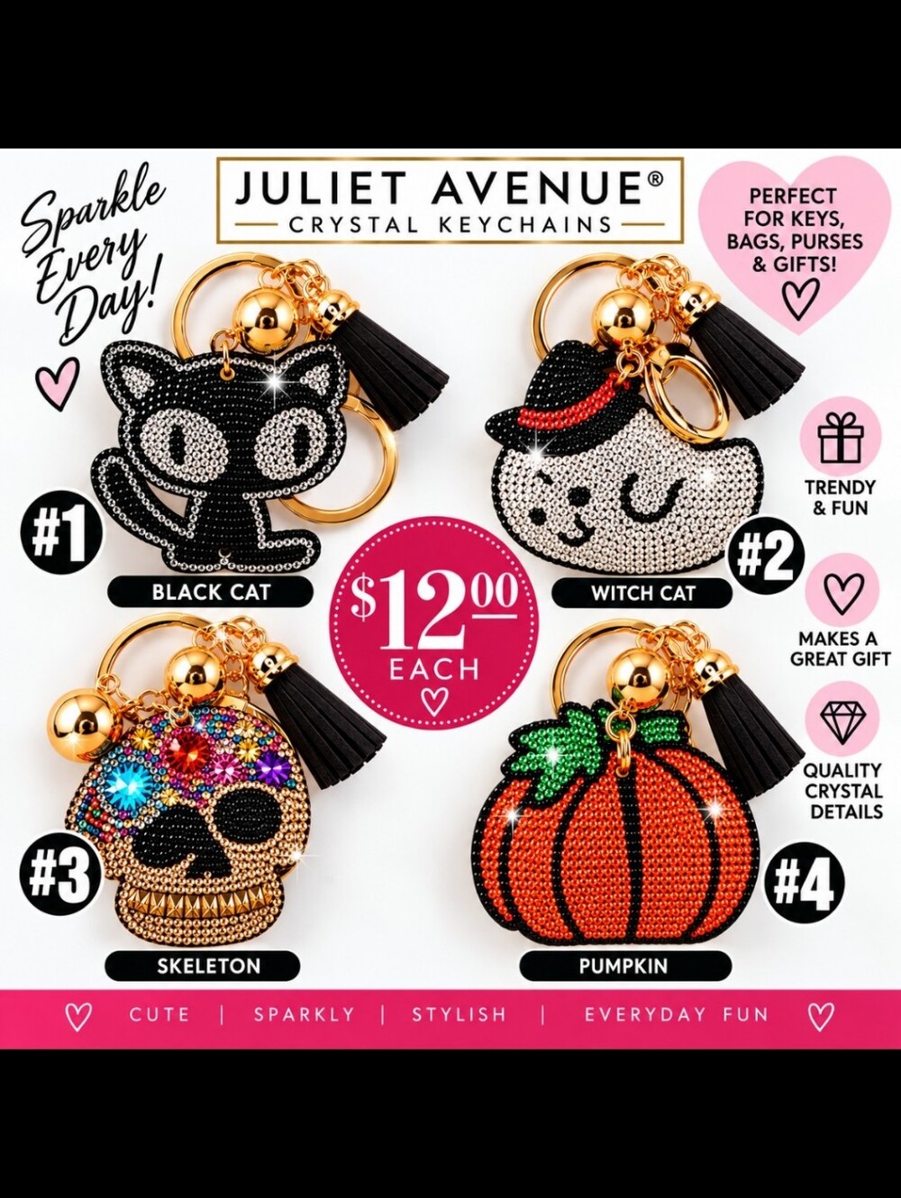 Fall/Halloween Keychains